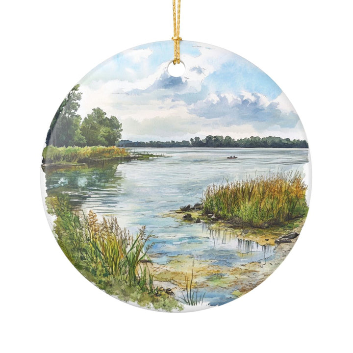 Maumee Bay Ohio Ornament: Unique Maumee Bay Ohio Souvenir, Maumee Bay Ohio Xmas Decor, and Authentic Maumee Bay Ohio Gift