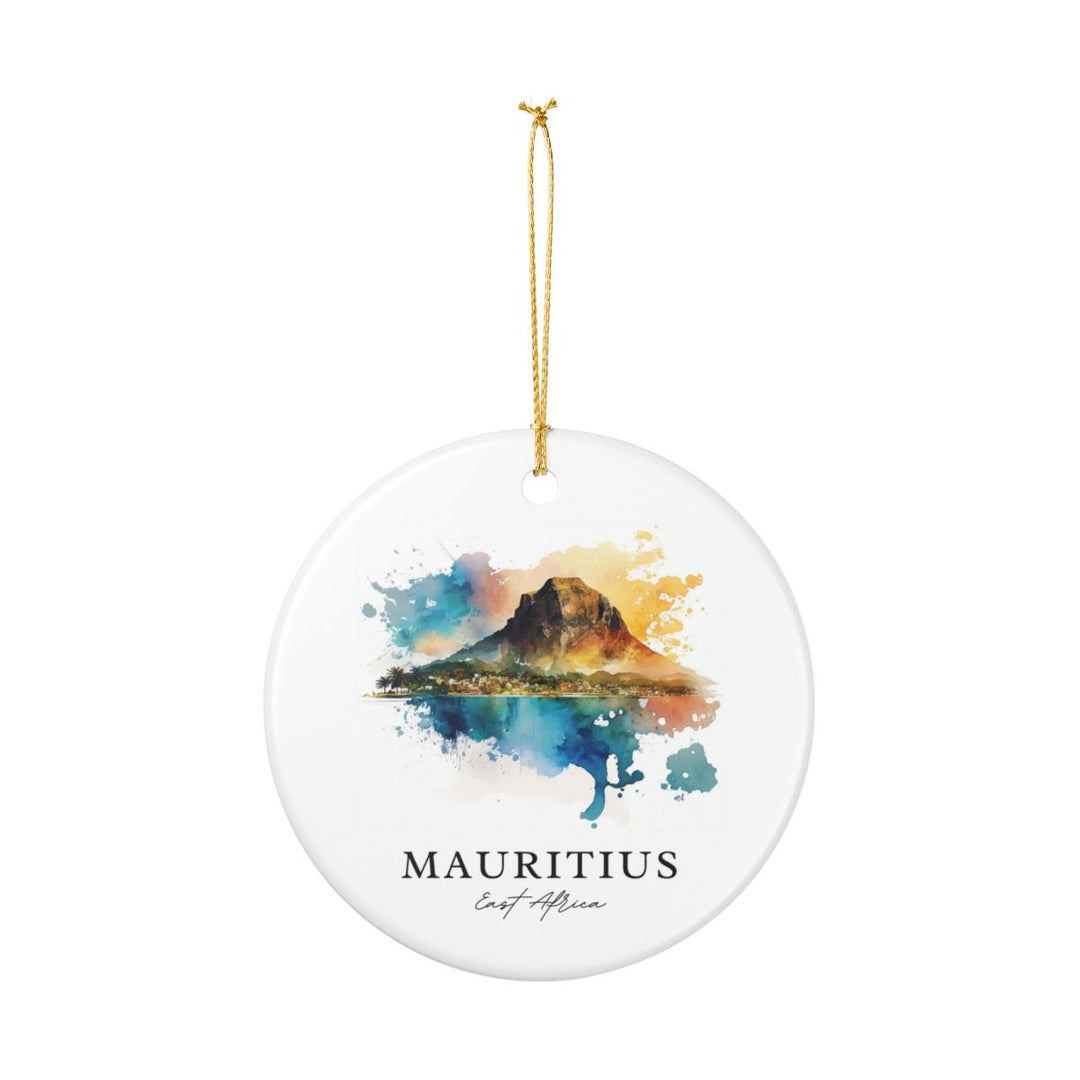 Mauritius East Africa Ornament: Unique Mauritius East Africa Souvenir, Mauritius East Africa Xmas Decor, and Authentic Mauritius East Africa Gift