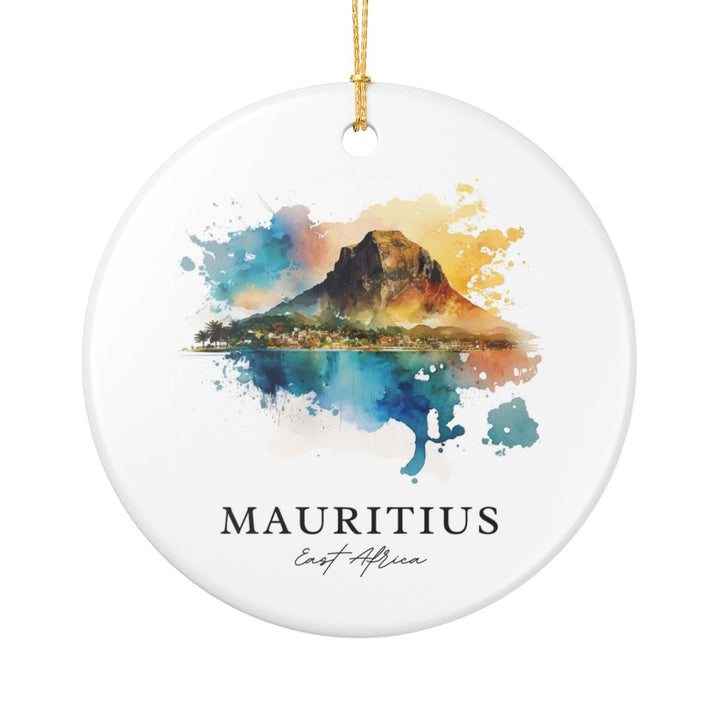 Mauritius East Africa Ornament: Unique Mauritius East Africa Souvenir, Mauritius East Africa Xmas Decor, and Authentic Mauritius East Africa Gift