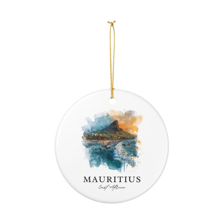 Mauritius East Africa Ornament: Unique Mauritius East Africa Souvenir, Mauritius East Africa Xmas Decor, and Authentic Mauritius East Africa Gift