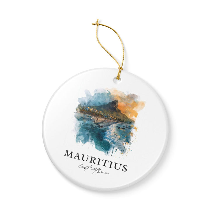 Mauritius East Africa Ornament: Unique Mauritius East Africa Souvenir, Mauritius East Africa Xmas Decor, and Authentic Mauritius East Africa Gift