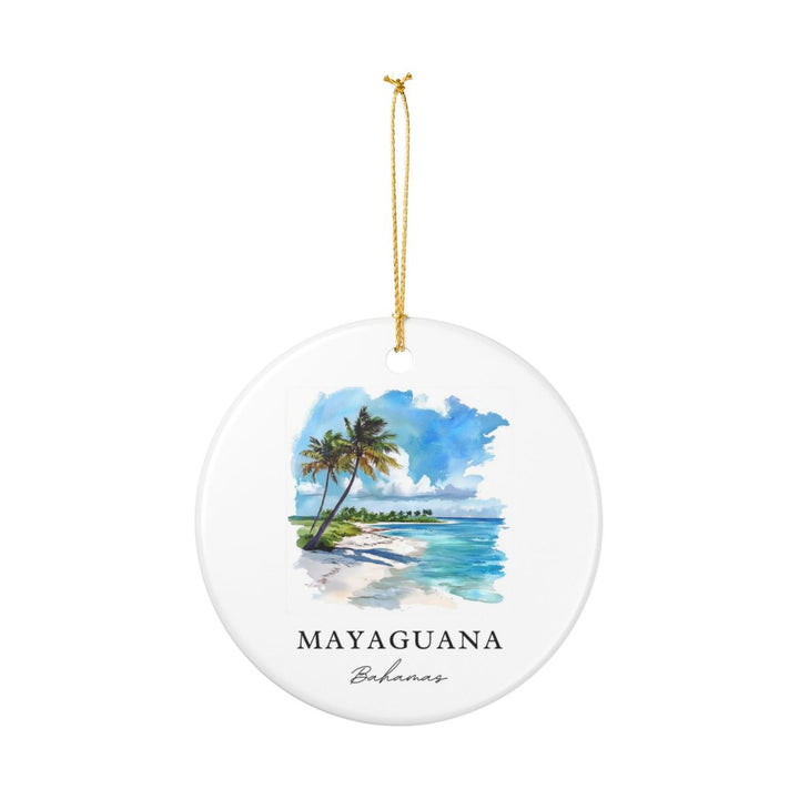 Mayaguana Bahamas Ornament | Christmas Travel Souvenir Gift