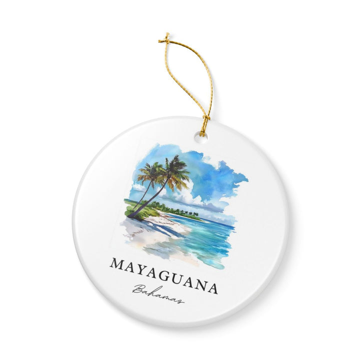 Mayaguana Bahamas Ornament | Christmas Travel Souvenir Gift
