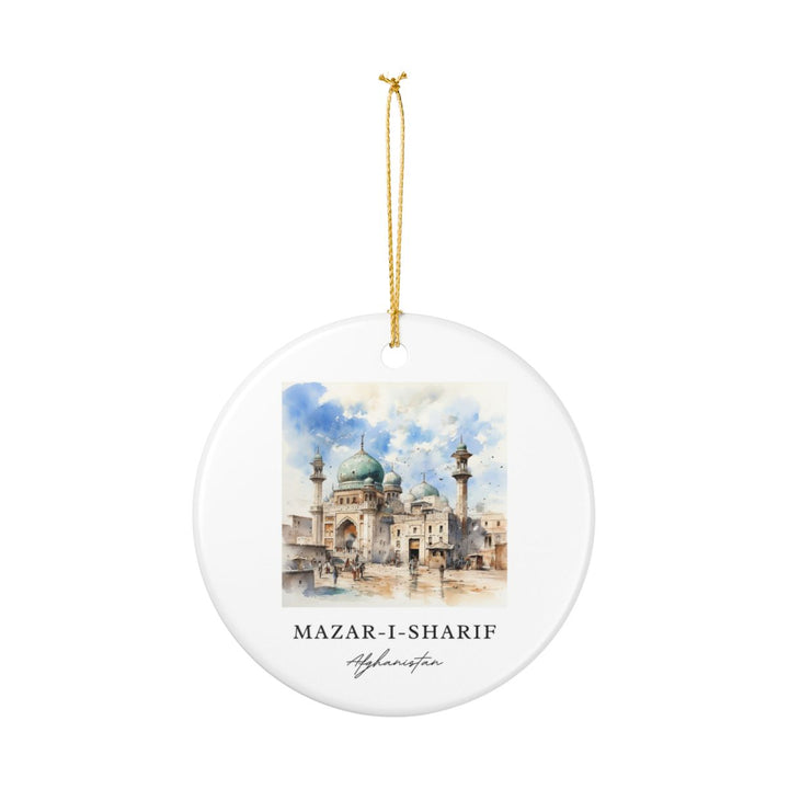 Mazar-i-sharif Ornament: Unique Mazar-i-sharif Souvenir, Mazar-i-sharif Xmas Decor, and Authentic Mazar-i-sharif Gift