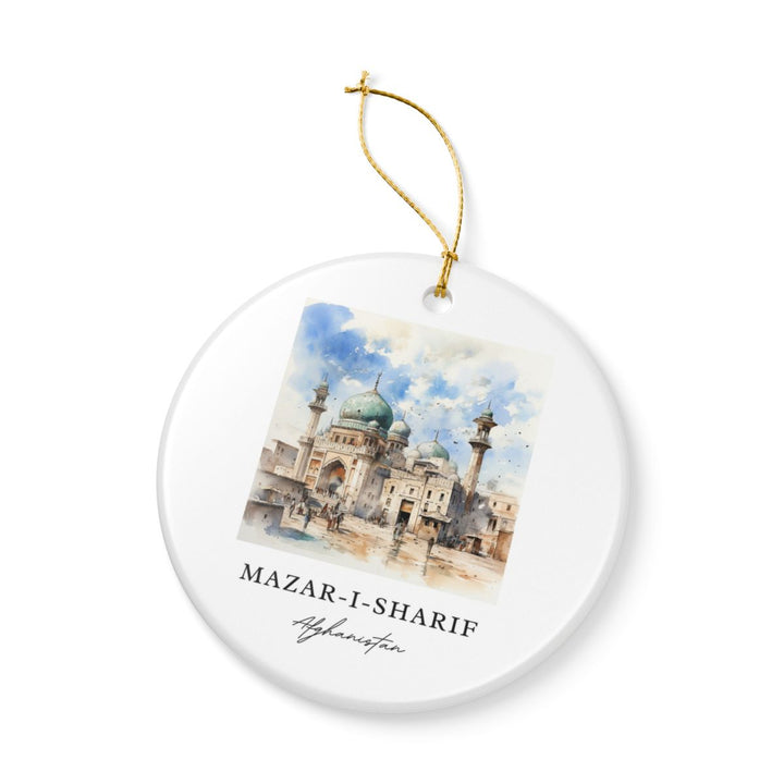Mazar-i-sharif Ornament: Unique Mazar-i-sharif Souvenir, Mazar-i-sharif Xmas Decor, and Authentic Mazar-i-sharif Gift