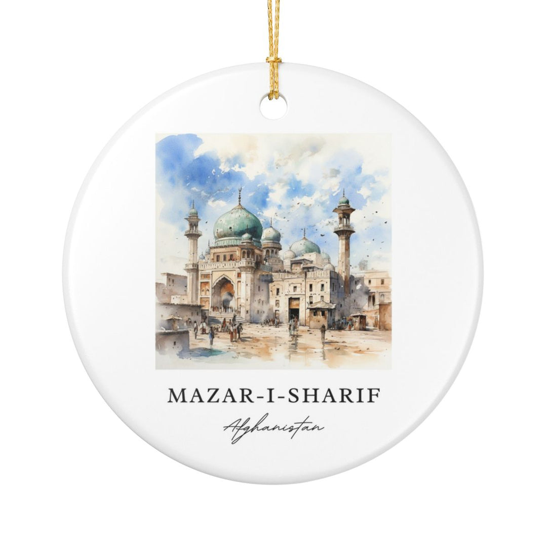 Mazar-i-sharif Ornament: Unique Mazar-i-sharif Souvenir, Mazar-i-sharif Xmas Decor, and Authentic Mazar-i-sharif Gift