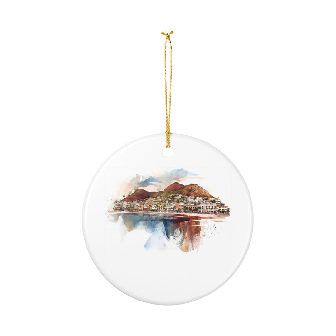 Mazatlan Mexico Ornament: Unique Mazatlan Mexico Souvenir, Mazatlan Mexico Xmas Decor, and Authentic Mazatlan Mexico Gift
