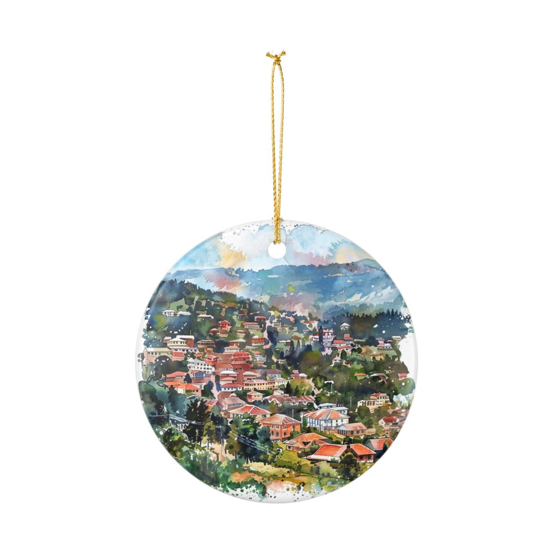 Mbabane Eswatini Ornament: Unique Mbabane Eswatini Souvenir, Mbabane Eswatini Xmas Decor, and Authentic Mbabane Eswatini Gift