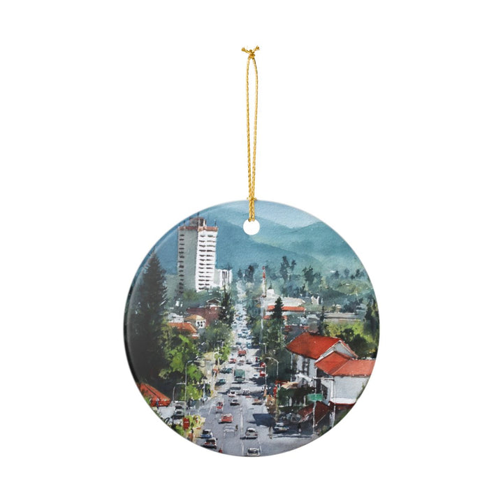 Mbabane Swaziland Ornament: Unique Mbabane Swaziland Souvenir, Mbabane Swaziland Xmas Decor, and Authentic Mbabane Swaziland Gift
