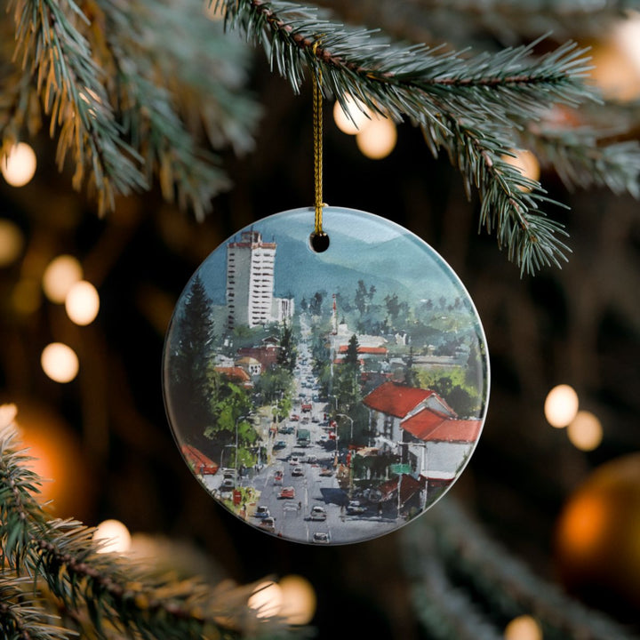 Mbabane Swaziland Ornament: Unique Mbabane Swaziland Souvenir, Mbabane Swaziland Xmas Decor, and Authentic Mbabane Swaziland Gift