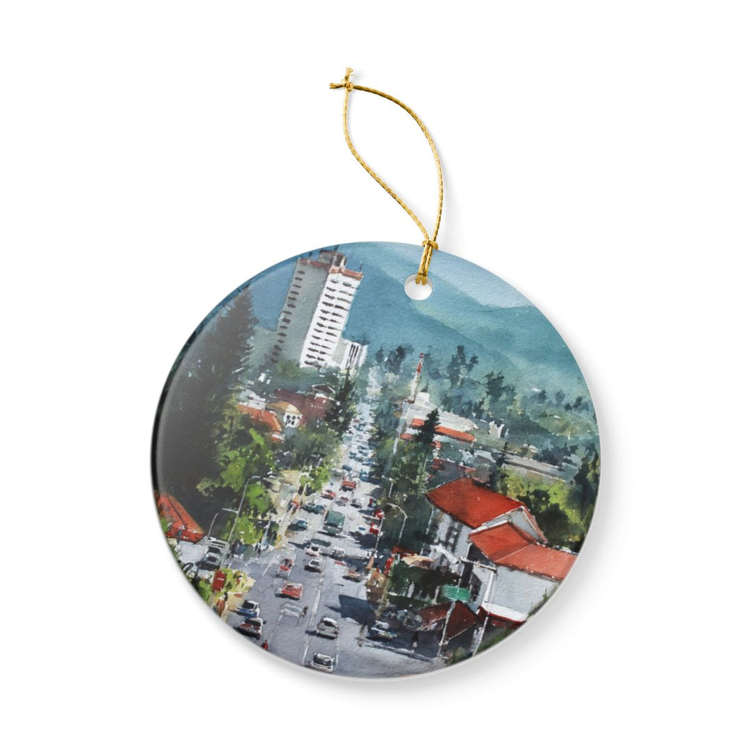 Mbabane Swaziland Ornament: Unique Mbabane Swaziland Souvenir, Mbabane Swaziland Xmas Decor, and Authentic Mbabane Swaziland Gift