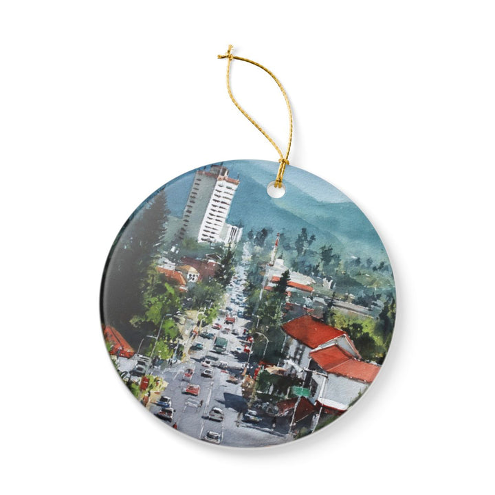 Mbabane Swaziland Ornament: Unique Mbabane Swaziland Souvenir, Mbabane Swaziland Xmas Decor, and Authentic Mbabane Swaziland Gift