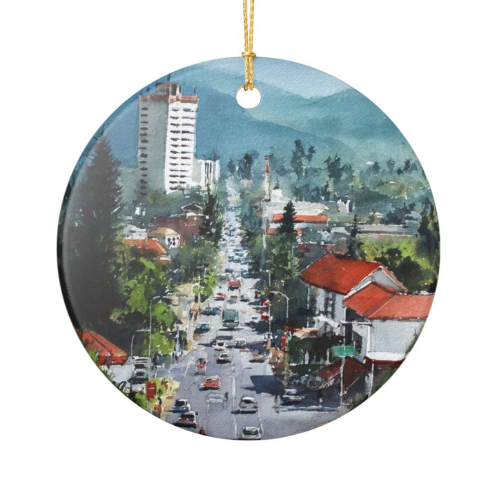 Mbabane Swaziland Ornament: Unique Mbabane Swaziland Souvenir, Mbabane Swaziland Xmas Decor, and Authentic Mbabane Swaziland Gift