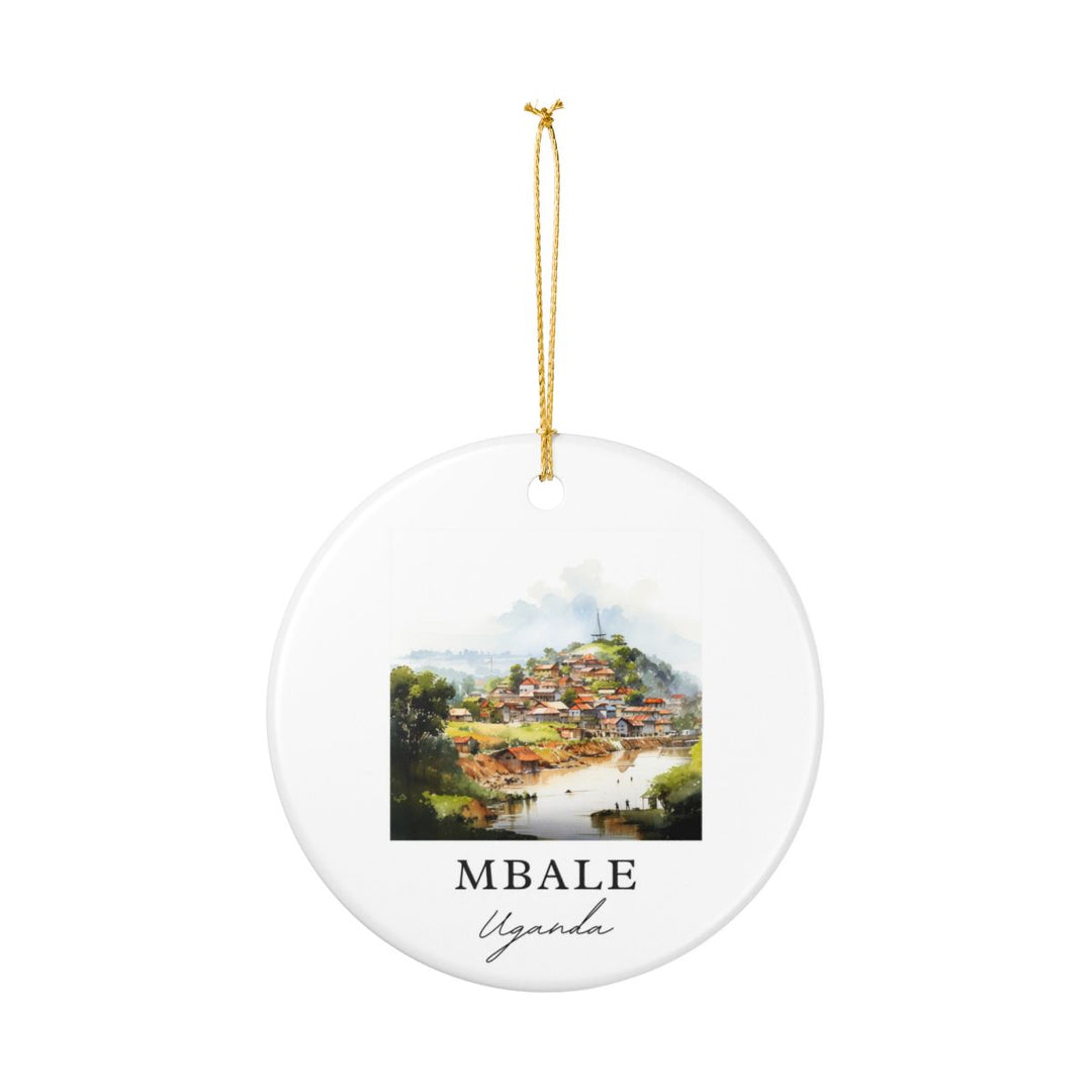 Mbale Uganda Ornament: Unique Mbale Souvenir, Mbale Uganda Xmas Decor, and Authentic Mbale Gift