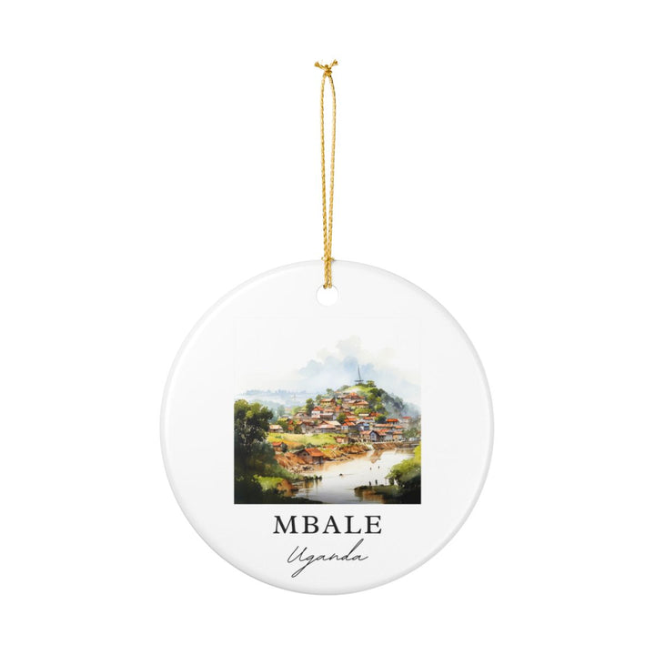 Mbale Uganda Ornament: Unique Mbale Souvenir, Mbale Uganda Xmas Decor, and Authentic Mbale Gift