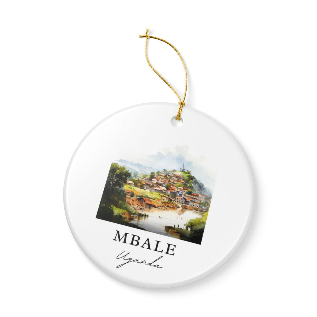 Mbale Uganda Ornament: Unique Mbale Souvenir, Mbale Uganda Xmas Decor, and Authentic Mbale Gift