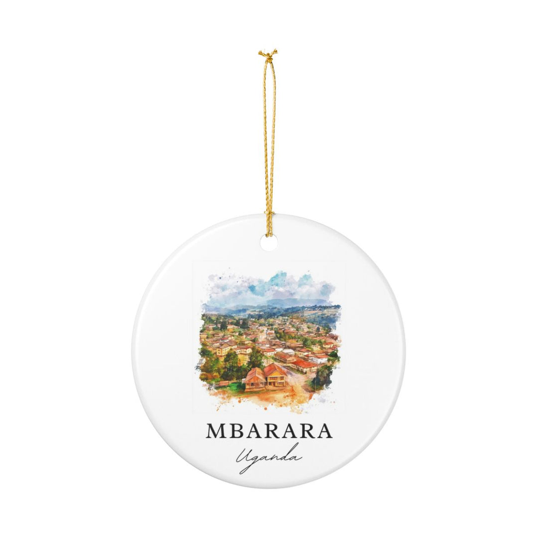 Mbarara Uganda Ornament: Unique Mbarara Souvenir, Mbarara Uganda Xmas Decor, and Authentic Mbarara Gift
