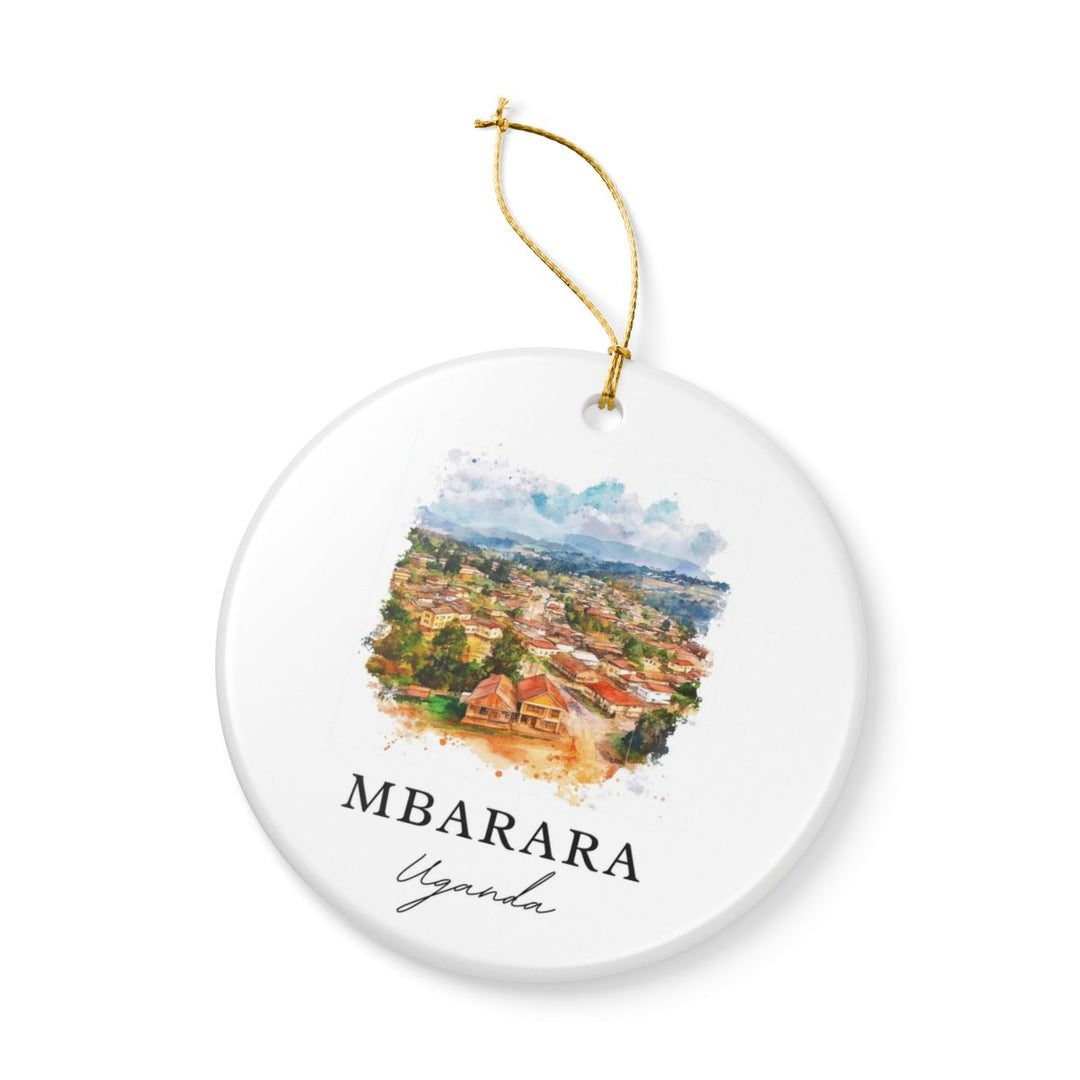 Mbarara Uganda Ornament: Unique Mbarara Souvenir, Mbarara Uganda Xmas Decor, and Authentic Mbarara Gift