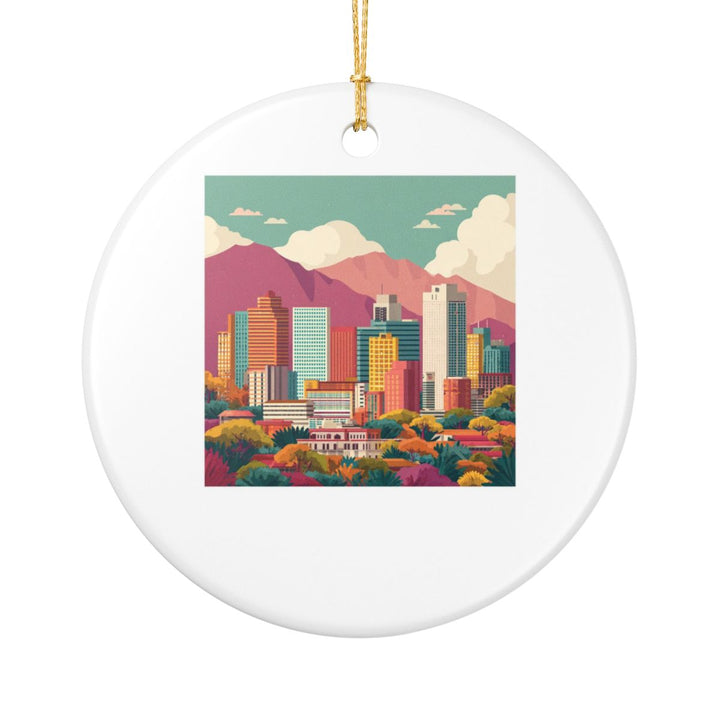 Medellin Colombia Ornament: Unique Medellin Souvenir, Medellin Colombia Xmas Decor, and Authentic Medellin Gift