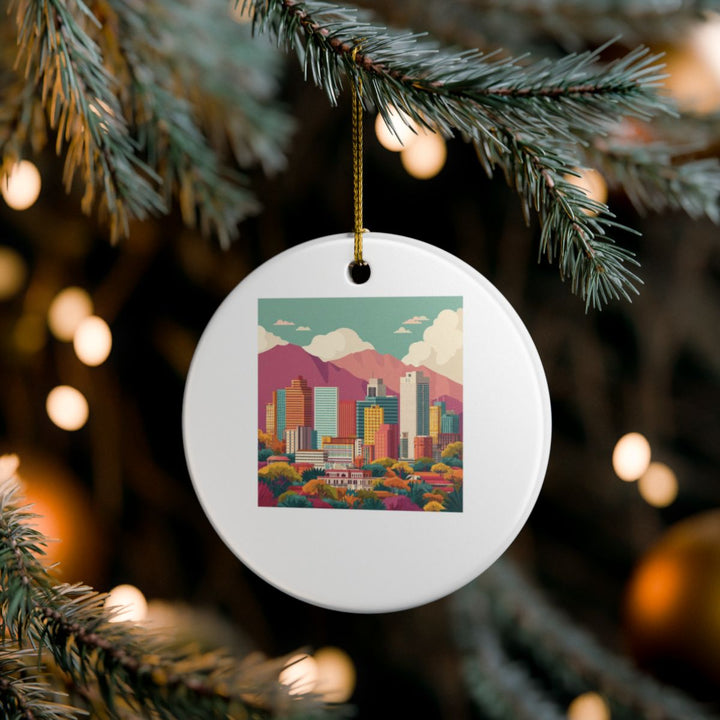 Medellin Colombia Ornament: Unique Medellin Souvenir, Medellin Colombia Xmas Decor, and Authentic Medellin Gift