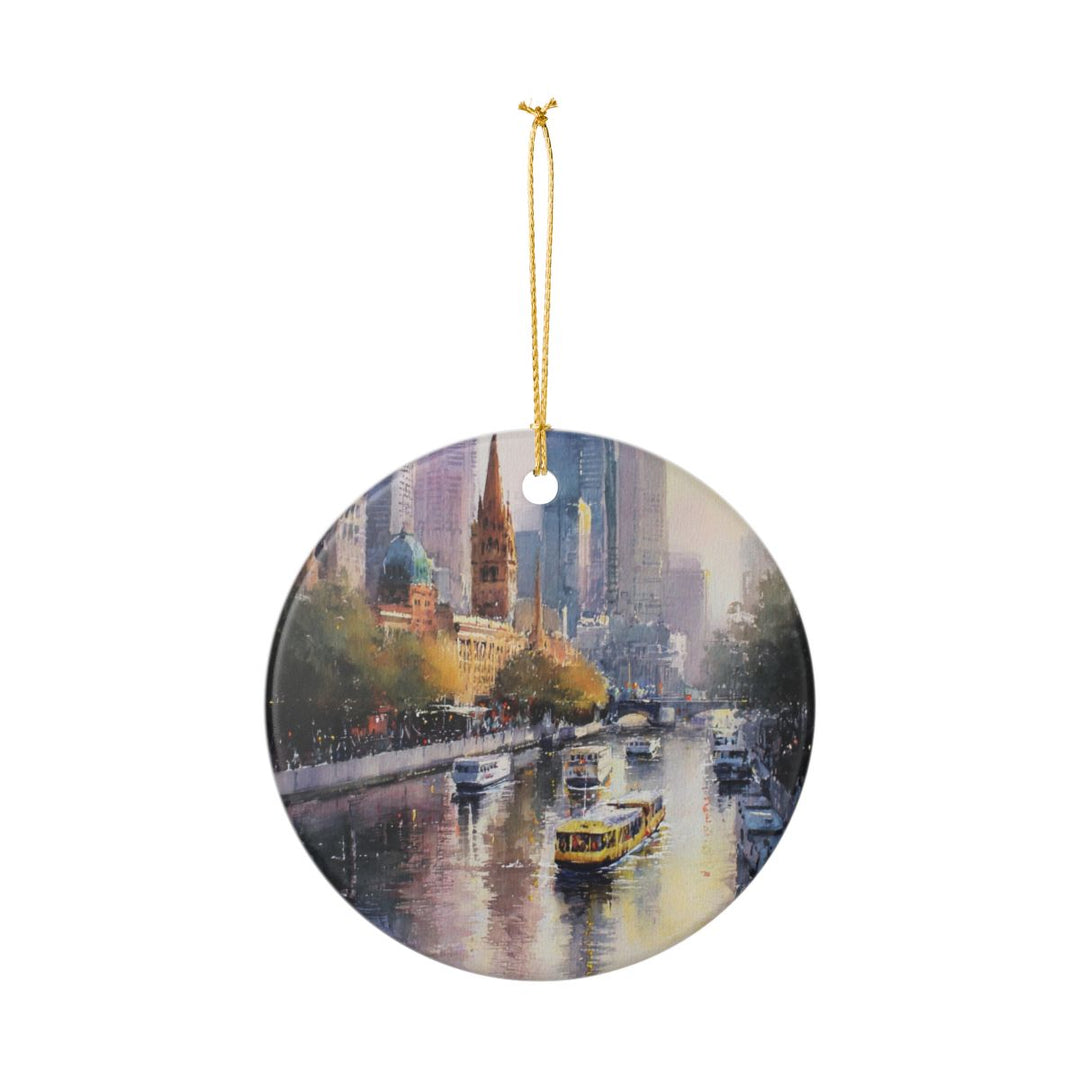 Melbourne Australia Ornament: Unique Melbourne Souvenir, Melbourne Australia Xmas Decor, and Authentic Melbourne Gift