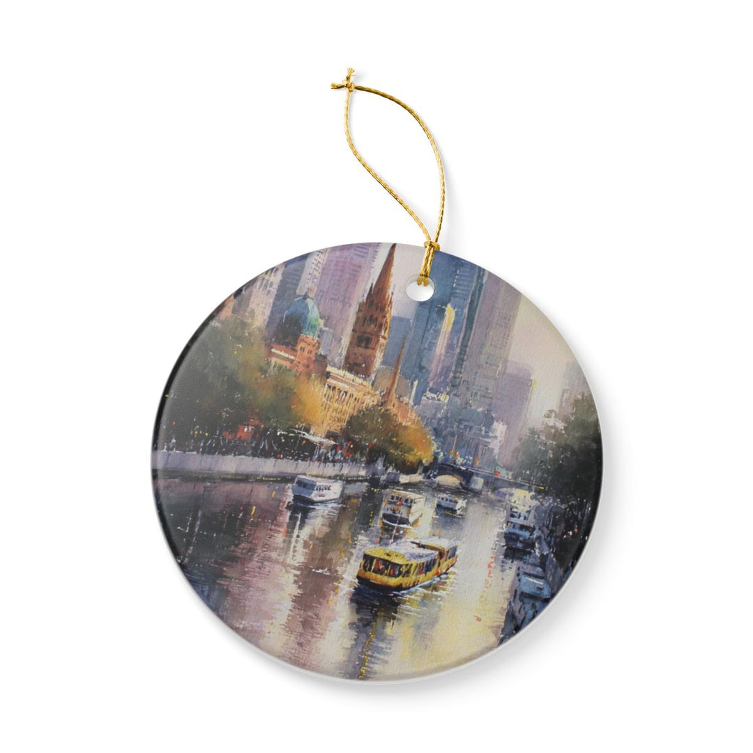 Melbourne Australia Ornament: Unique Melbourne Souvenir, Melbourne Australia Xmas Decor, and Authentic Melbourne Gift
