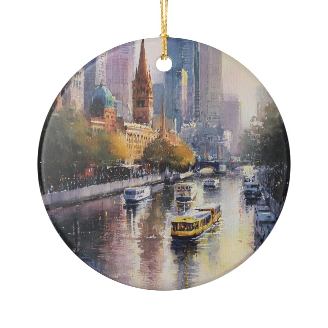 Melbourne Australia Ornament: Unique Melbourne Souvenir, Melbourne Australia Xmas Decor, and Authentic Melbourne Gift