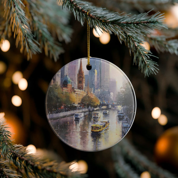 Melbourne Australia Ornament: Unique Melbourne Souvenir, Melbourne Australia Xmas Decor, and Authentic Melbourne Gift