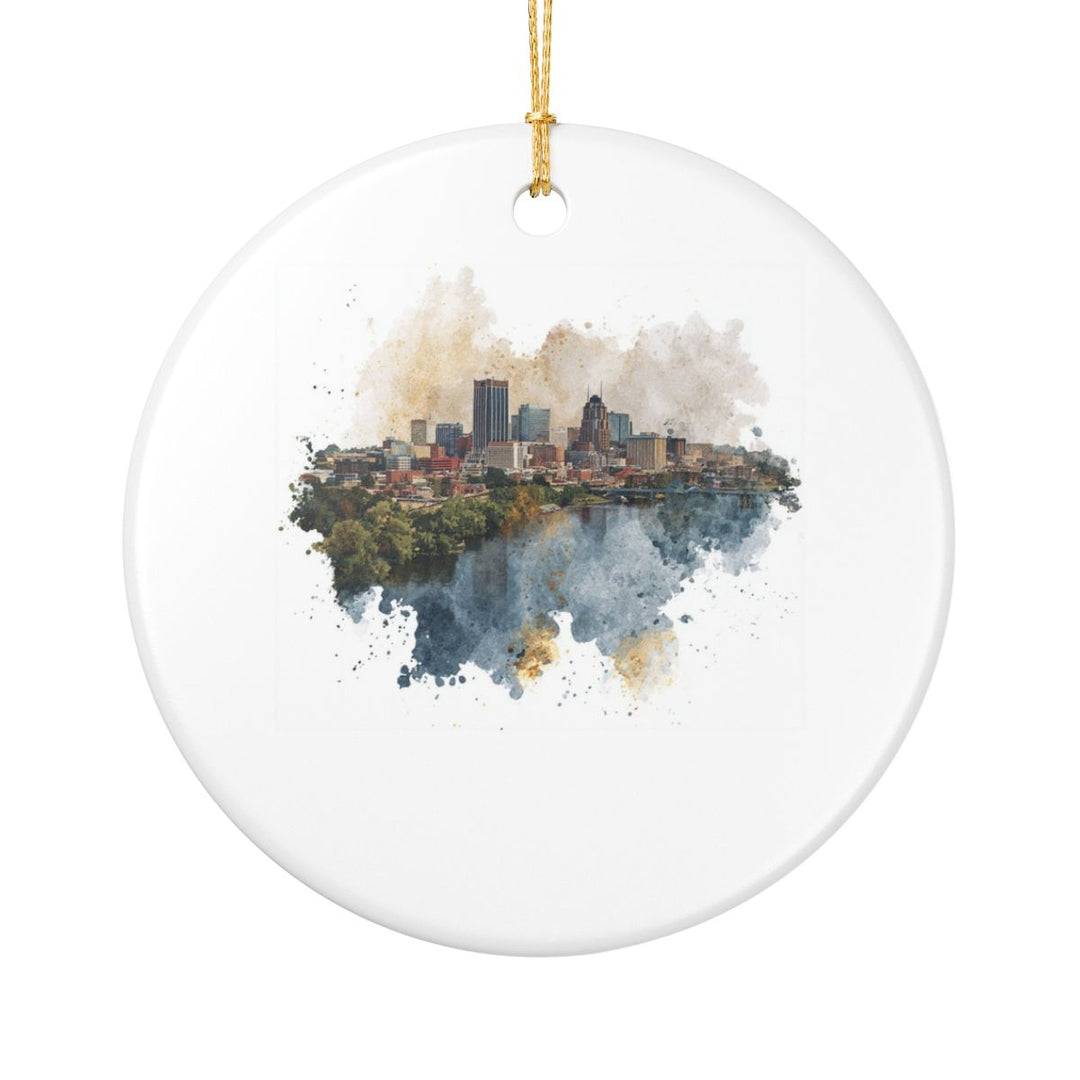 Memphis Tennessee Ornament: Unique Memphis Souvenir, Memphis Tennessee Xmas Decor, and Authentic Memphis Gift