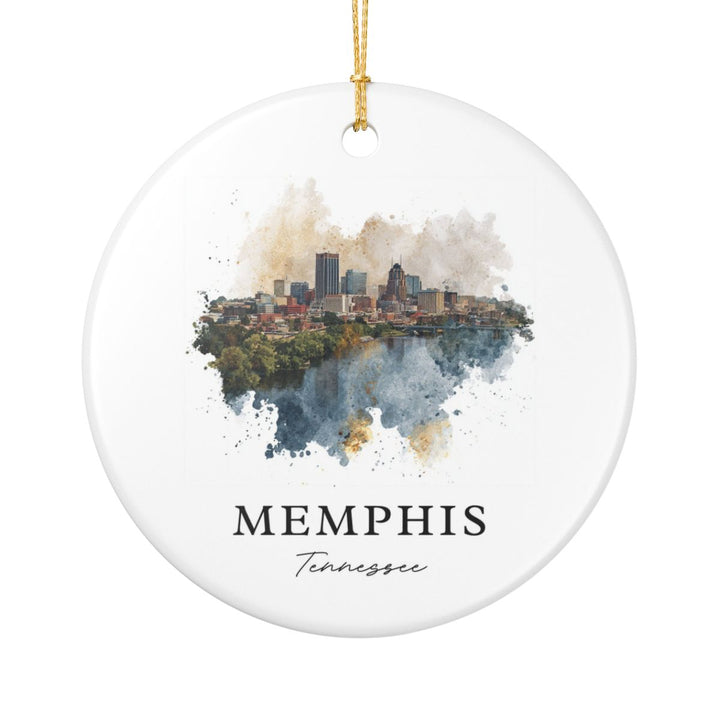 Memphis Tennessee Ornament | Christmas Travel Souvenir Gift