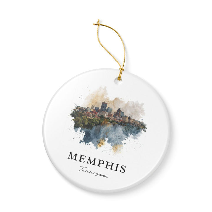 Memphis Tennessee Ornament | Christmas Travel Souvenir Gift