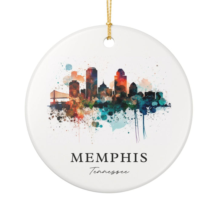 Memphis Tennessee Ornament | Christmas Travel Souvenir Gift
