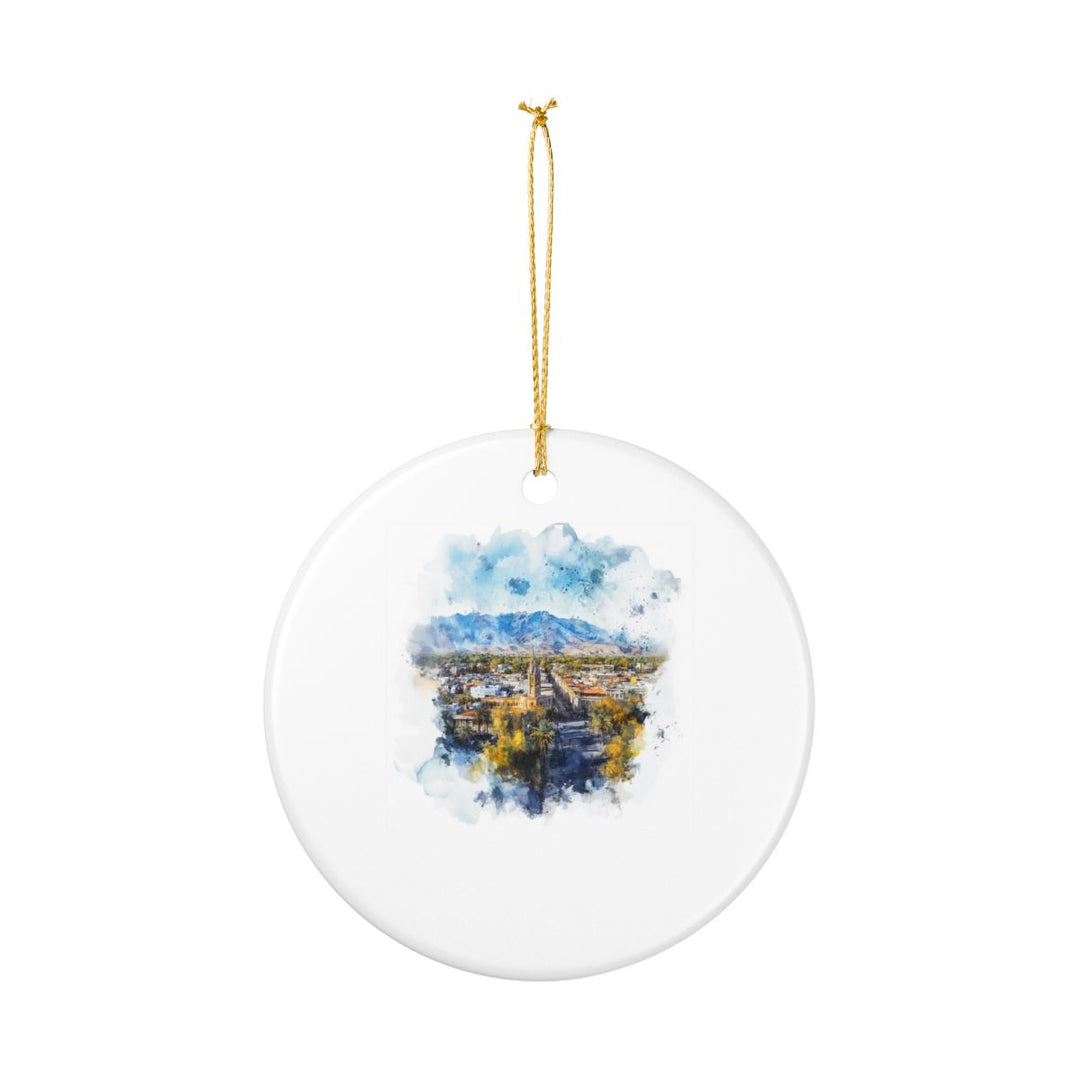 Mendoza Argentina Ornament: Unique Mendoza Souvenir, Mendoza Argentina Xmas Decor, and Authentic Mendoza Gift