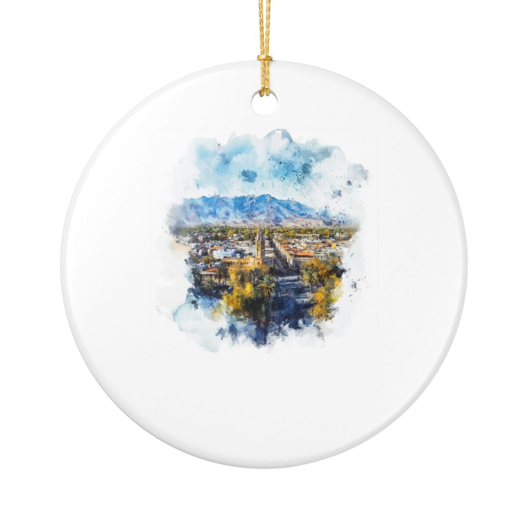 Mendoza Argentina Ornament: Unique Mendoza Souvenir, Mendoza Argentina Xmas Decor, and Authentic Mendoza Gift