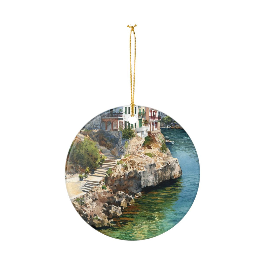 Menorca Spain Ornament: Unique Menorca Souvenir, Menorca Spain Xmas Decor, and Authentic Menorca Gift