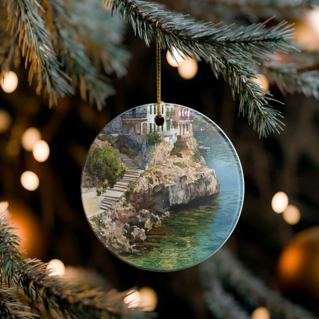 Menorca Spain Ornament: Unique Menorca Souvenir, Menorca Spain Xmas Decor, and Authentic Menorca Gift
