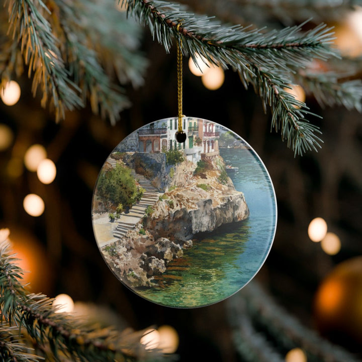 Menorca Spain Ornament: Unique Menorca Souvenir, Menorca Spain Xmas Decor, and Authentic Menorca Gift