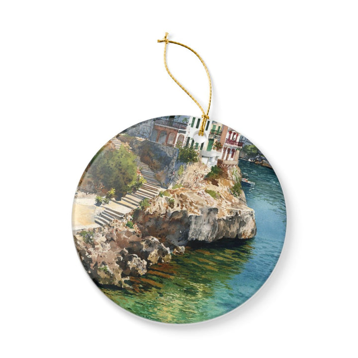 Menorca Spain Ornament: Unique Menorca Souvenir, Menorca Spain Xmas Decor, and Authentic Menorca Gift