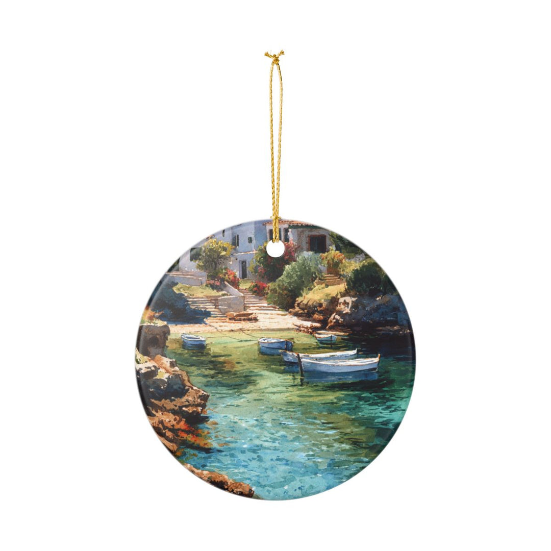Menorca Spain Ornament: Unique Menorca Souvenir, Menorca Spain Xmas Decor, and Authentic Menorca Gift