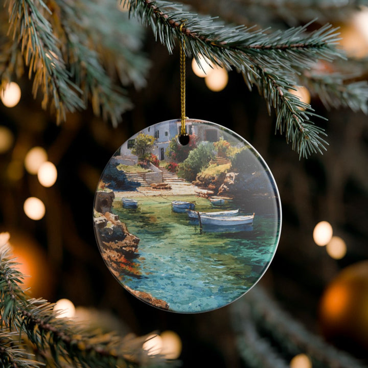 Menorca Spain Ornament: Unique Menorca Souvenir, Menorca Spain Xmas Decor, and Authentic Menorca Gift