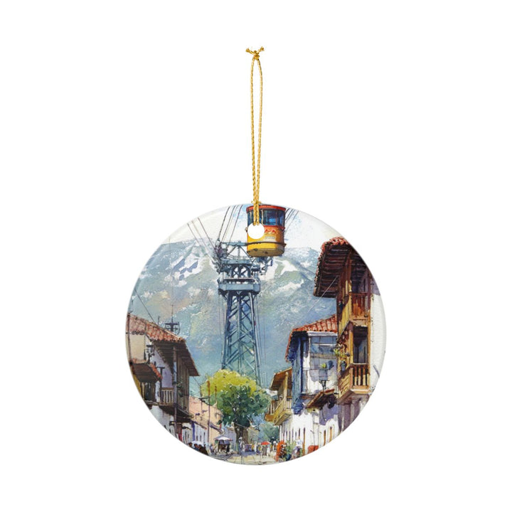 Merida Venezuela Ornament: Unique Merida Venezuela Souvenir, Merida Venezuela Xmas Decor, and Authentic Merida Venezuela Gift
