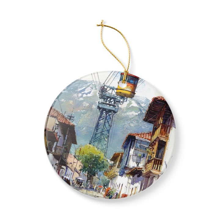 Merida Venezuela Ornament: Unique Merida Venezuela Souvenir, Merida Venezuela Xmas Decor, and Authentic Merida Venezuela Gift