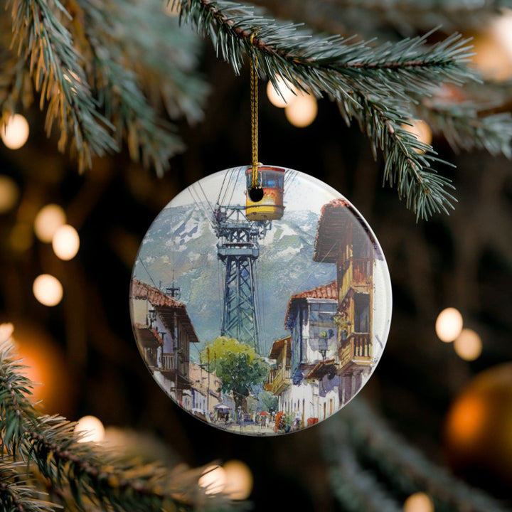 Merida Venezuela Ornament: Unique Merida Venezuela Souvenir, Merida Venezuela Xmas Decor, and Authentic Merida Venezuela Gift