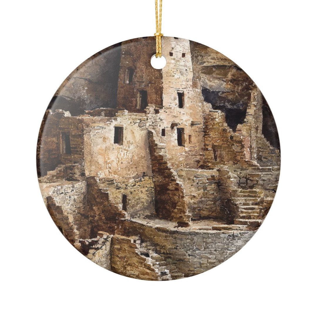 Mesa Verde National Park Ornament: Unique Mesa Verde National Park Souvenir, Mesa Verde National Park Xmas Decor, and Authentic Mesa Verde National Park Gift