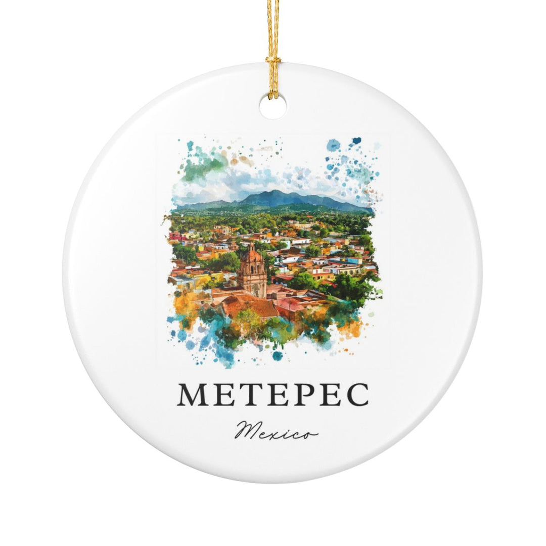 Metepec Mexico Ornament: Unique Metepec Souvenir, Metepec Mexico Xmas Decor, and Authentic Metepec Gift