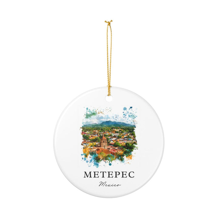 Metepec Mexico Ornament: Unique Metepec Souvenir, Metepec Mexico Xmas Decor, and Authentic Metepec Gift