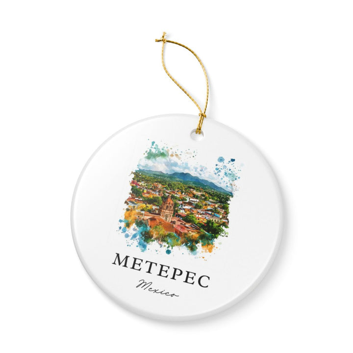 Metepec Mexico Ornament: Unique Metepec Souvenir, Metepec Mexico Xmas Decor, and Authentic Metepec Gift