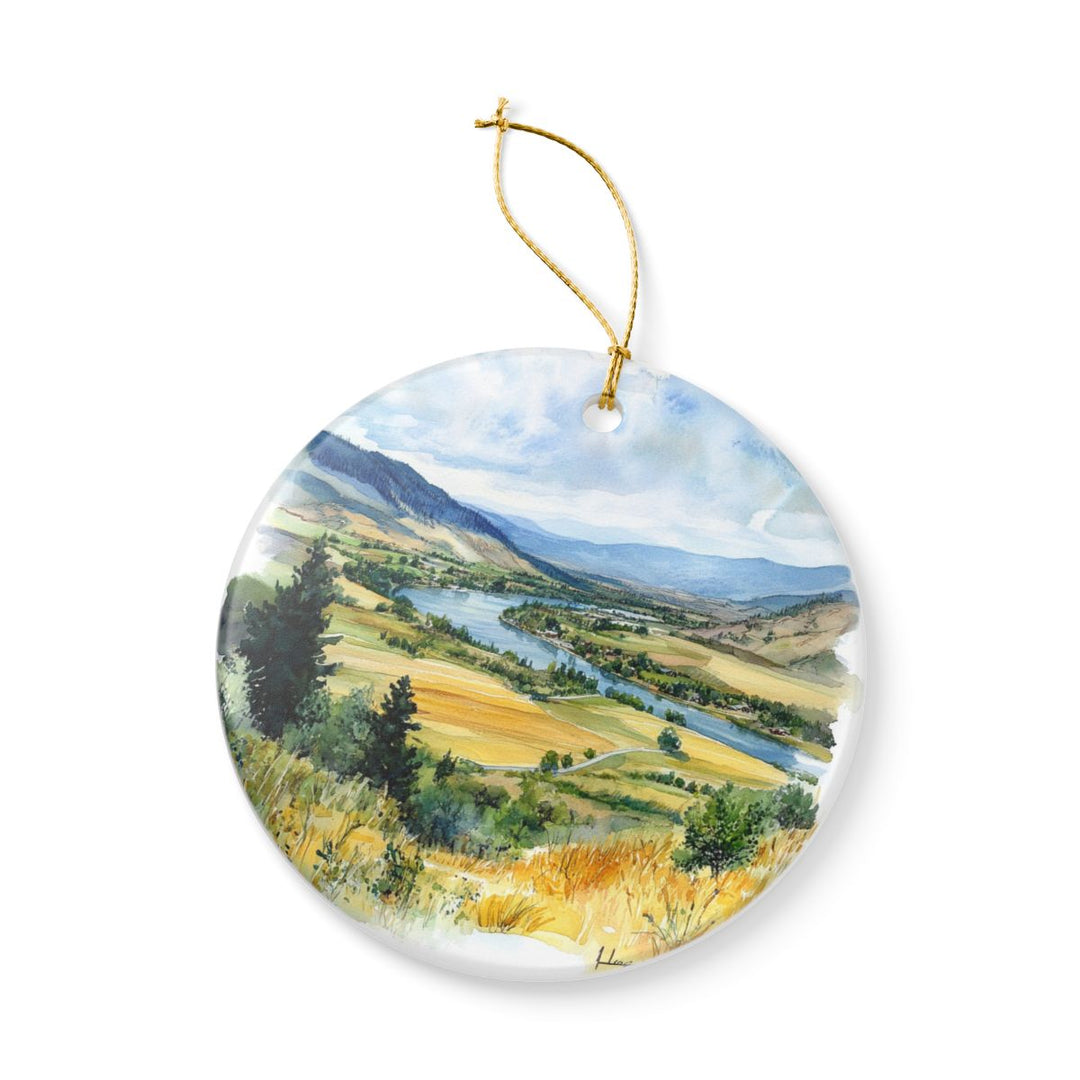 Methow Valley Washington Ornament: Unique Methow Valley Souvenir, Methow Valley Washington Xmas Decor, and Authentic Methow Valley Gift