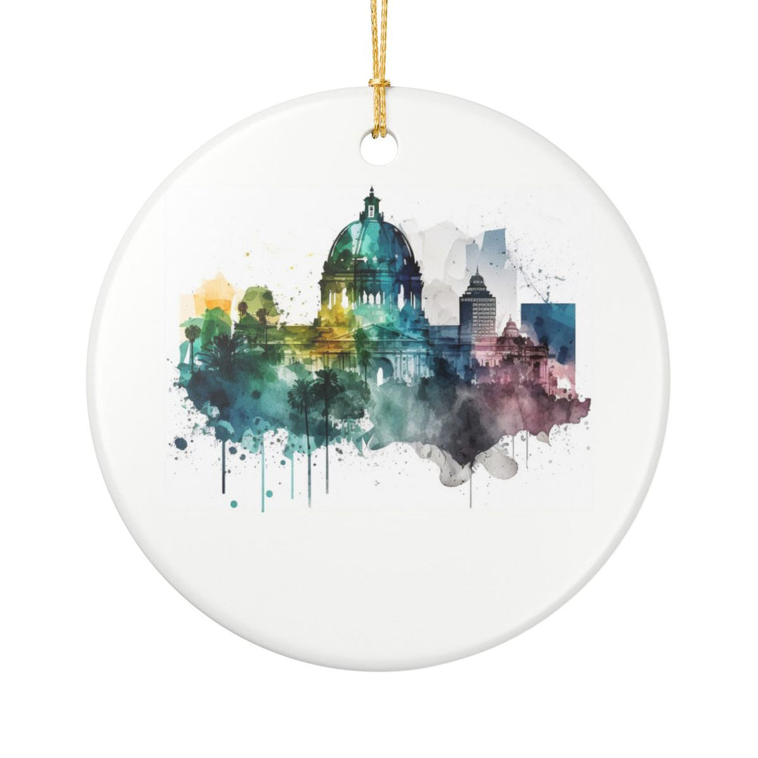 Mexico City Ornament: Unique Mexico City Souvenir, Mexico City Xmas Decor, and Authentic Mexico City Gift