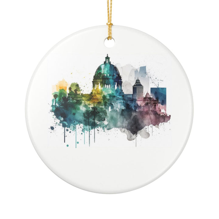 Mexico City Ornament: Unique Mexico City Souvenir, Mexico City Xmas Decor, and Authentic Mexico City Gift